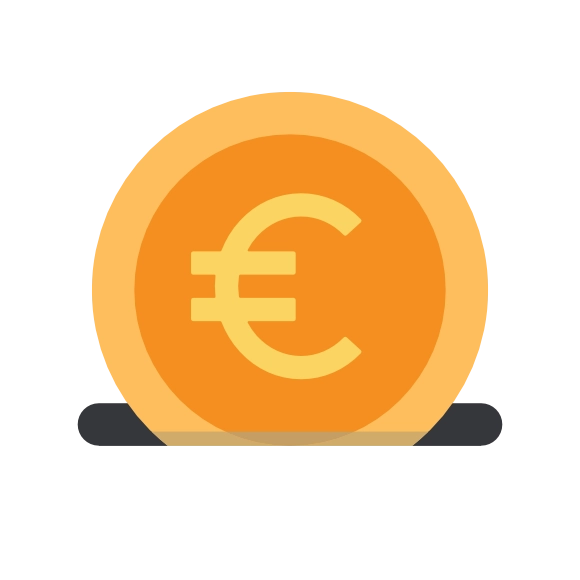 Recruiting Agentur Preise Euro Icon