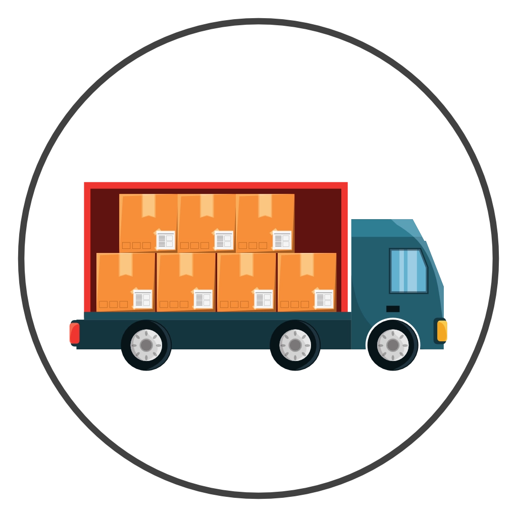 Grafik von einem LKW