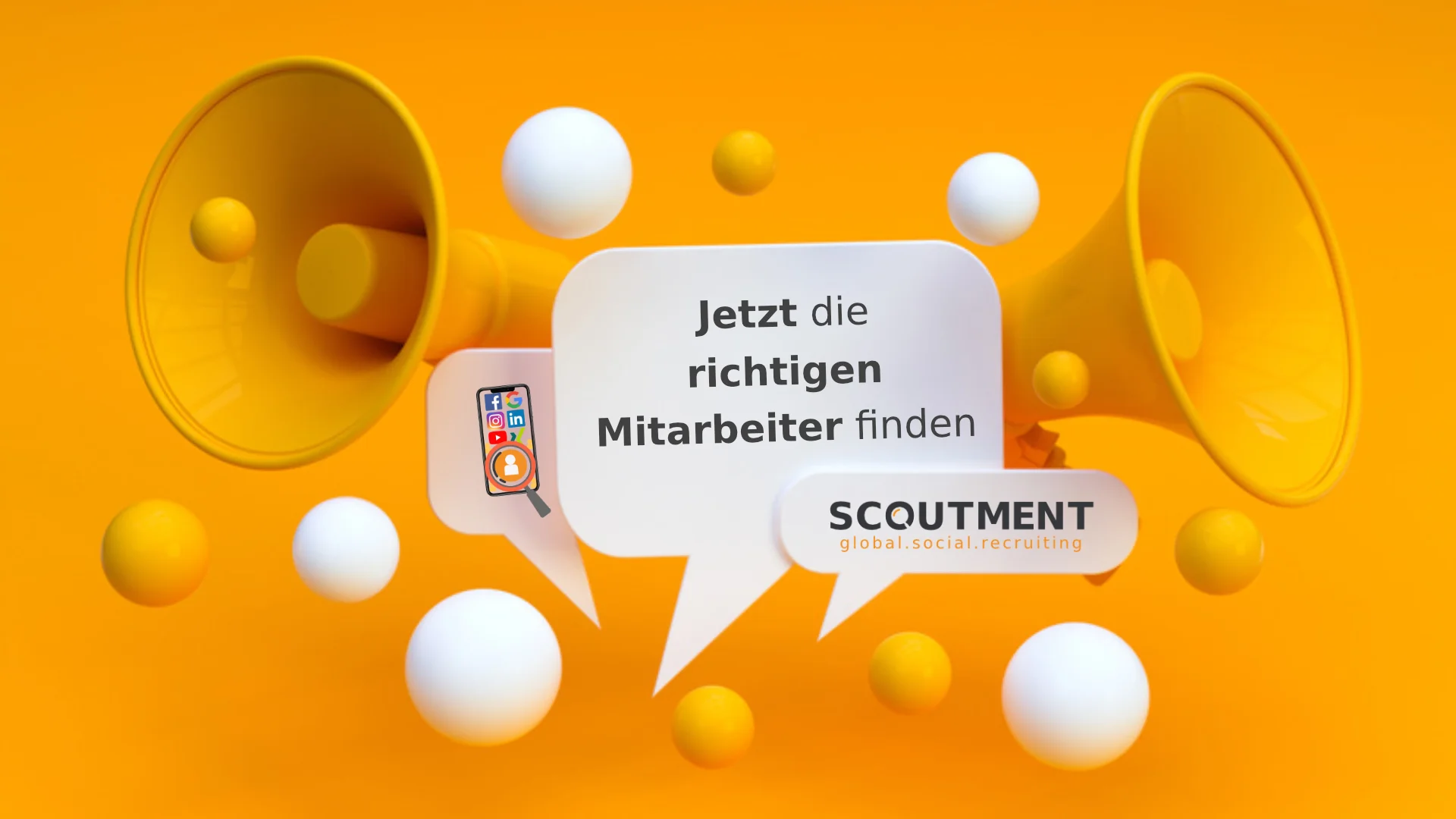Anzeigenbild fuer die Mitarbeitergewinnung mit SCOUTMENT